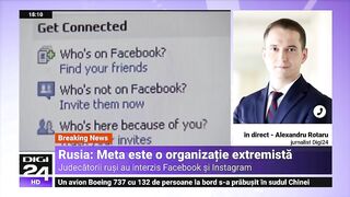 Rusia interzice Facebook și Instagram și declară Meta „organizație extremistă”