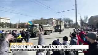 Biden to travel to Europe and meet with NATO leaders to discuss more Russia sanctions