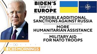 Biden to travel to Europe and meet with NATO leaders to discuss more Russia sanctions