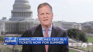 American Airlines CEO: Demand for domestic, leisure travel appears 'robust'