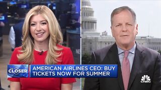 American Airlines CEO: Demand for domestic, leisure travel appears 'robust'