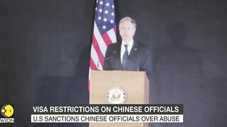 US puts new sanctions on China for harassing ethnic minorities | Travel bans over repressive acts