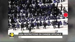 US puts new sanctions on China for harassing ethnic minorities | Travel bans over repressive acts