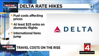 Travel costs rise for Metro Detroit travelers