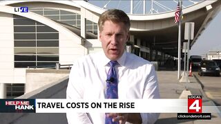 Travel costs rise for Metro Detroit travelers