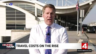 Travel costs rise for Metro Detroit travelers