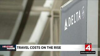 Travel costs rise for Metro Detroit travelers