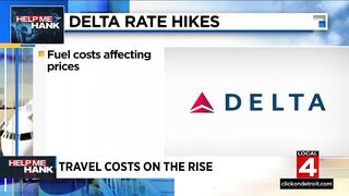 Travel costs rise for Metro Detroit travelers