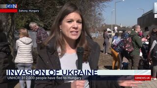 Ukrainian refugees to travel to Munich: GB News' Rosie Wright reports from Hungary