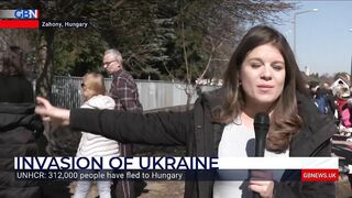 Ukrainian refugees to travel to Munich: GB News' Rosie Wright reports from Hungary