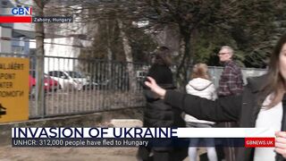 Ukrainian refugees to travel to Munich: GB News' Rosie Wright reports from Hungary