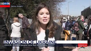 Ukrainian refugees to travel to Munich: GB News' Rosie Wright reports from Hungary