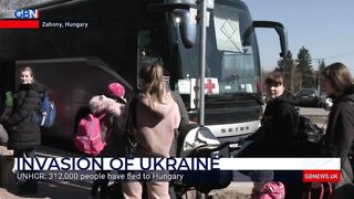 Ukrainian refugees to travel to Munich: GB News' Rosie Wright reports from Hungary