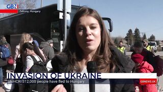 Ukrainian refugees to travel to Munich: GB News' Rosie Wright reports from Hungary