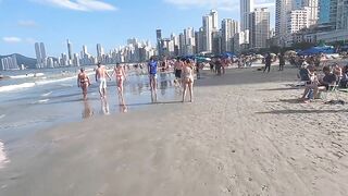 ????????Balneairo Camboriu Beach Walk Tour BRAZİL Best Travel