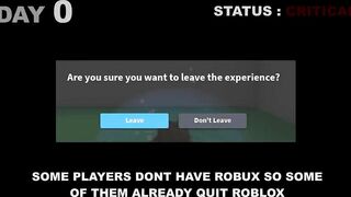 If Roblox is no longer free (Timeline)