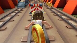 Subway surfers in roblox ????‍????