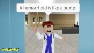 When you RUSH to the HOSPITAL ???? (ROBLOX) meme