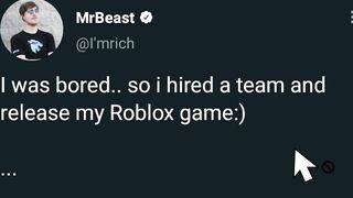 What If @MrBeast Make Roblox ????????