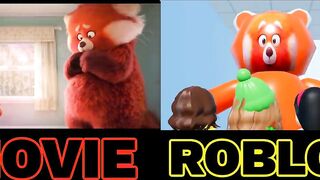 YOU'RE SO FLUFFY! Turning Red Movie Vs. ROBLOX