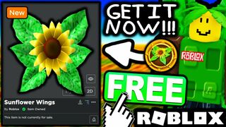 FREE ACCESSORY! HOW TO GET 24kGoldn Sunflower Wings! (ROBLOX 24KGOLDN EVENT)