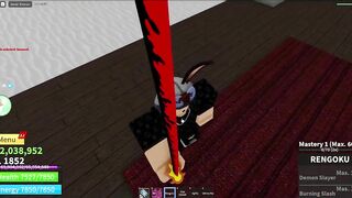 Getting RENGOKU SWORD IN BLOX FRUITS-ROBLOX