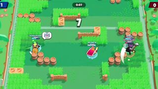 Brawl Stars but every time a pin is used the video speeds up...