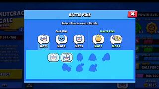 Brawl Stars but every time a pin is used the video speeds up...