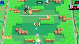 Brawl Stars but every time a pin is used the video speeds up...