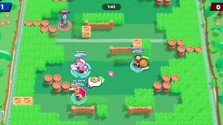 Brawl Stars but every time a pin is used the video speeds up...