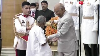 125-YEAR-OLD YOGA GURU SWAMI SIVANANDA RECEIVES THE PADMA SHRI AWARD ???????????????? | 3AM SPORTS