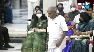 125-Year-Old Yoga Guru Swami Sivananda Receives Padma Shri Award