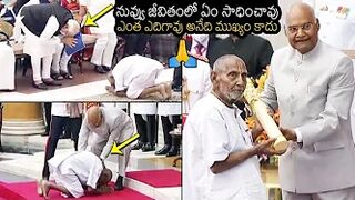 125 Year Old Yoga Guru Swami Sivananda Accepts Padma Shri With All Humility | Modi | News Buzz