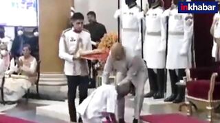 Award Ceremony: 125 Years old Swami Sivananda, receives Padma Shri for Yoga,कौन हैं स्वामी शिवानंद