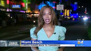 Miami Beach Pushes Curfew 24 Hours Later, As Commission Approves State Of Emergency, Curfew Starting