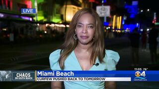 Miami Beach Pushes Curfew 24 Hours Later, As Commission Approves State Of Emergency, Curfew Starting