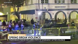 Miami Beach declares state of emergency following outbreak of violence during spring break