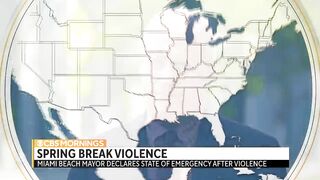 Miami Beach declares state of emergency following outbreak of violence during spring break