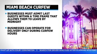 Miami Beach Curfew Begins Thursday Night