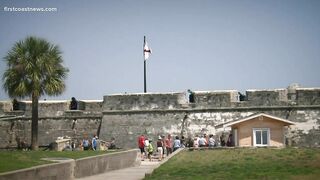 Man finds cannonball at Vilano Beach