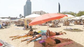 Barcelona spain bikini beach summer  beach ''nude beach