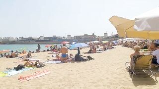 Barcelona spain bikini beach summer  beach ''nude beach