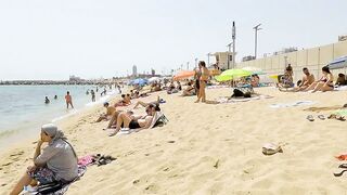 Barcelona spain bikini beach summer  beach ''nude beach