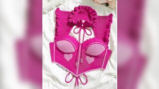 Crochet beautiful bikini ???? design