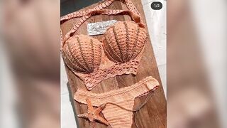 Crochet beautiful bikini ???? design