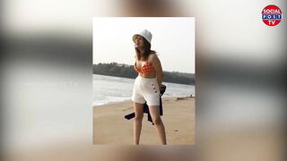 H0t Actress Shraddha Das H0t Look In Bikini |Gorgeous Look Video Viral | Shraddha Das Swimming Video