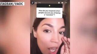 #AOC Channels her Inner-Biden with Creepy Whispering on Instagram