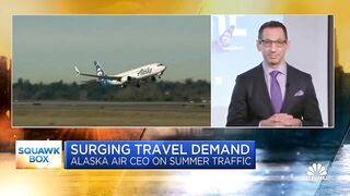 Alaska Airlines CEO: We're seeing strong bookings, returning business travel