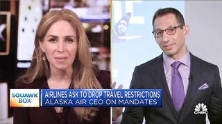 Alaska Airlines CEO: We're seeing strong bookings, returning business travel