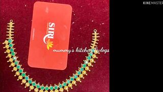 Gold necklace and haram models with weight/gold Haram designs